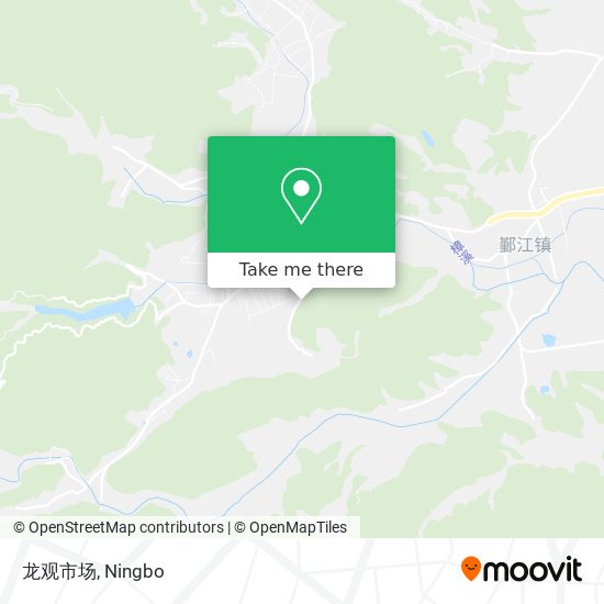 龙观市场 map