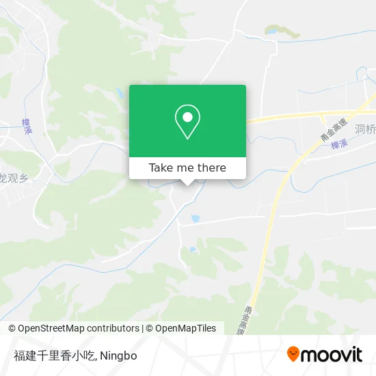 福建千里香小吃 map
