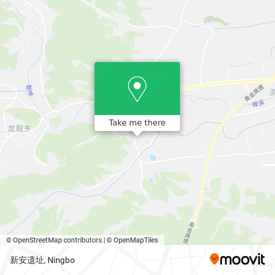 新安遗址 map