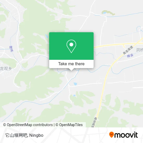 它山堰网吧 map
