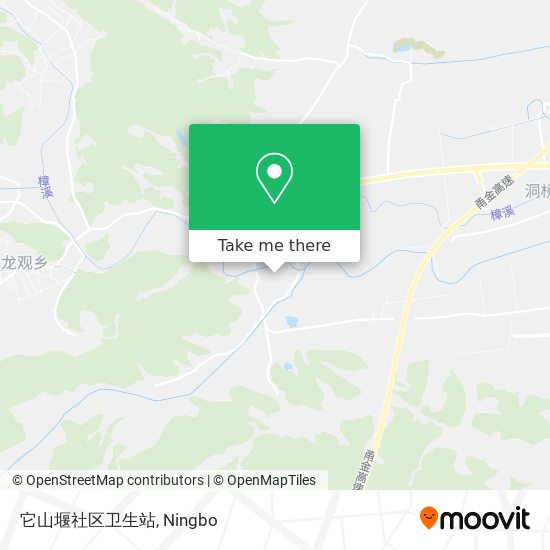 它山堰社区卫生站 map