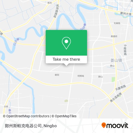 鄞州斯帕克电器公司 map