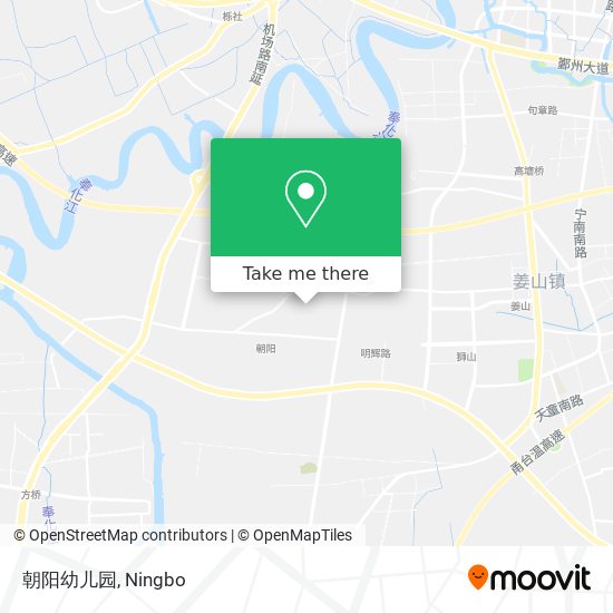 朝阳幼儿园 map