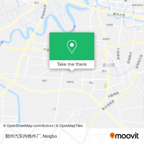 鄞州汽车内饰件厂 map