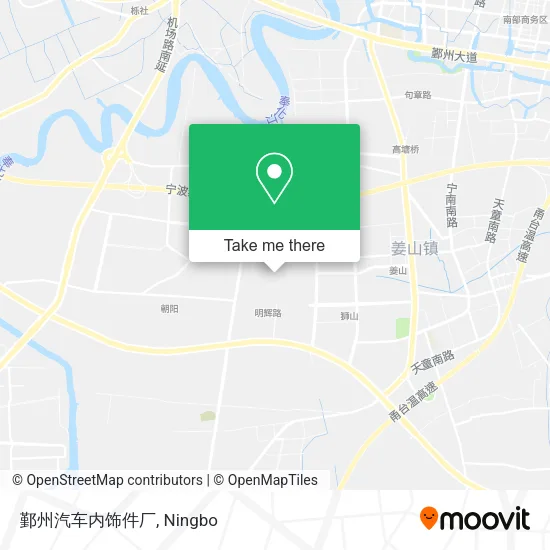 鄞州汽车内饰件厂 map