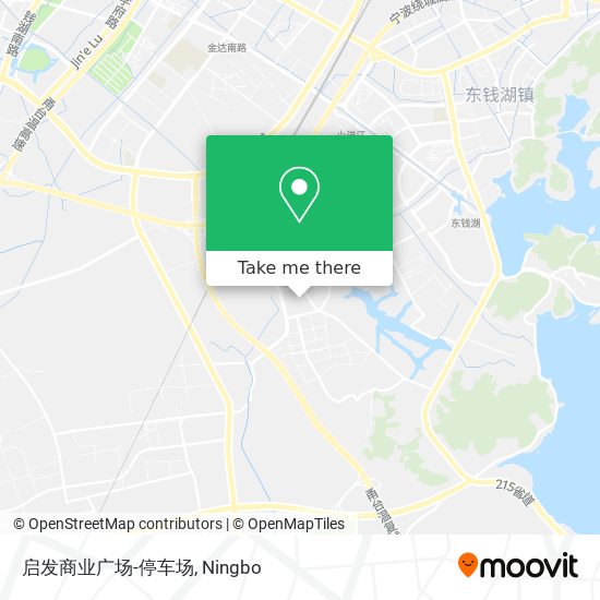 启发商业广场-停车场 map