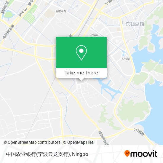 中国农业银行(宁波云龙支行) map