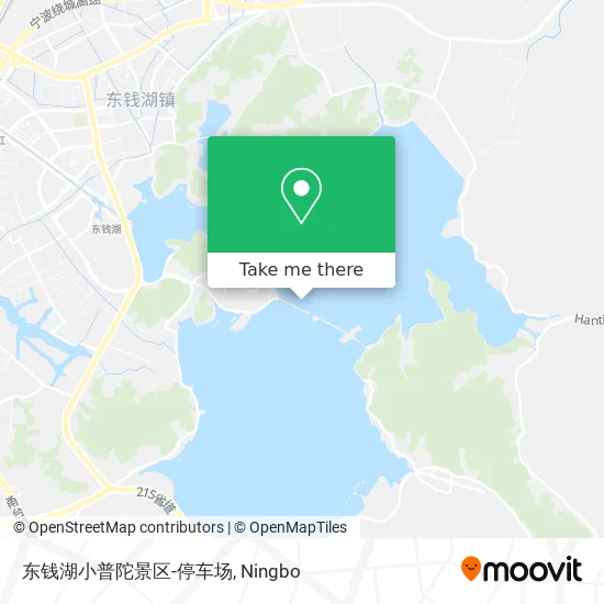 东钱湖小普陀景区-停车场 map