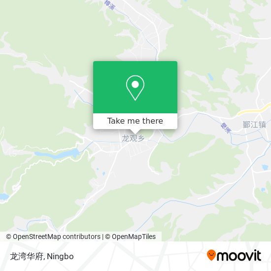 龙湾华府 map