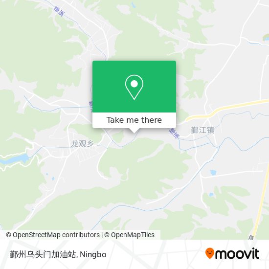 鄞州乌头门加油站 map