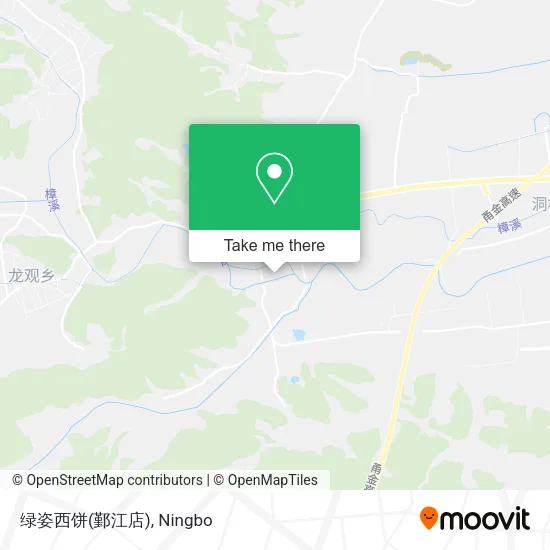 绿姿西饼(鄞江店) map