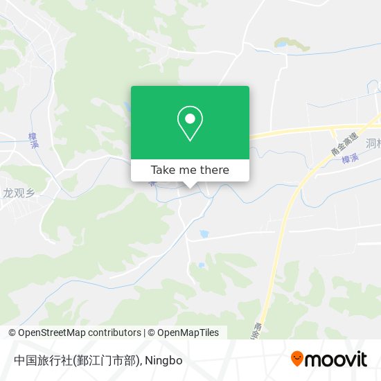 中国旅行社(鄞江门市部) map