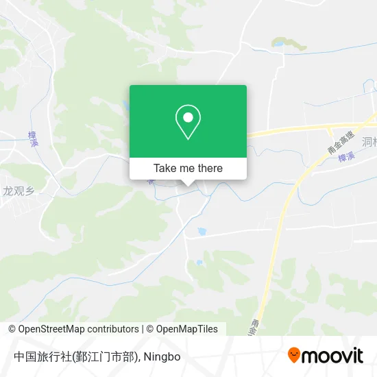 中国旅行社(鄞江门市部) map