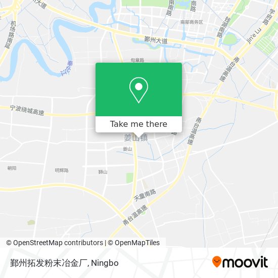 鄞州拓发粉末冶金厂 map