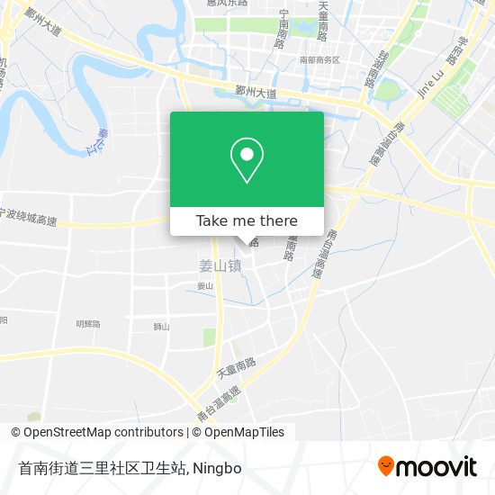 首南街道三里社区卫生站 map