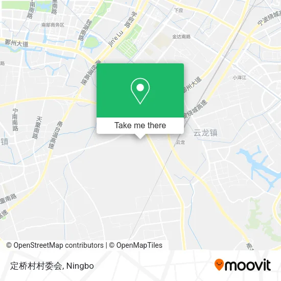 定桥村村委会 map
