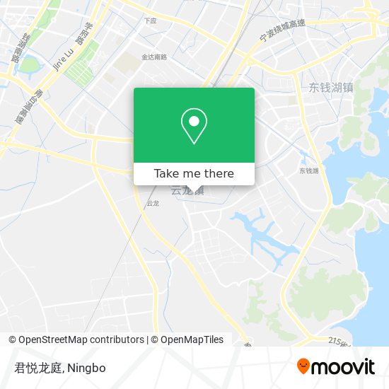 君悦龙庭 map