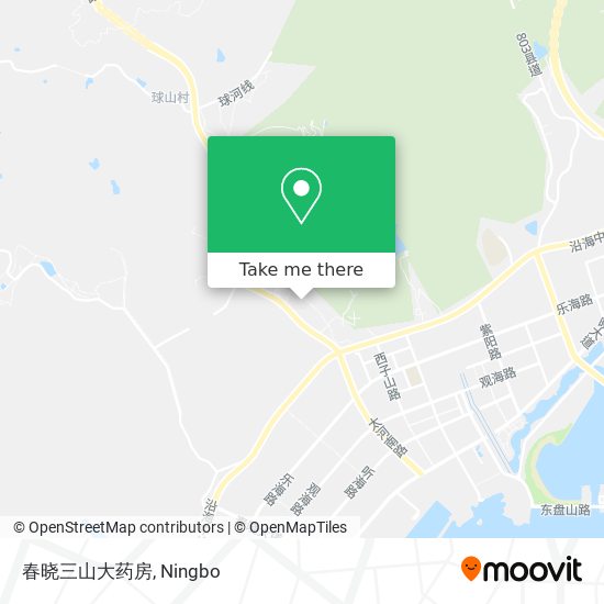 春晓三山大药房 map