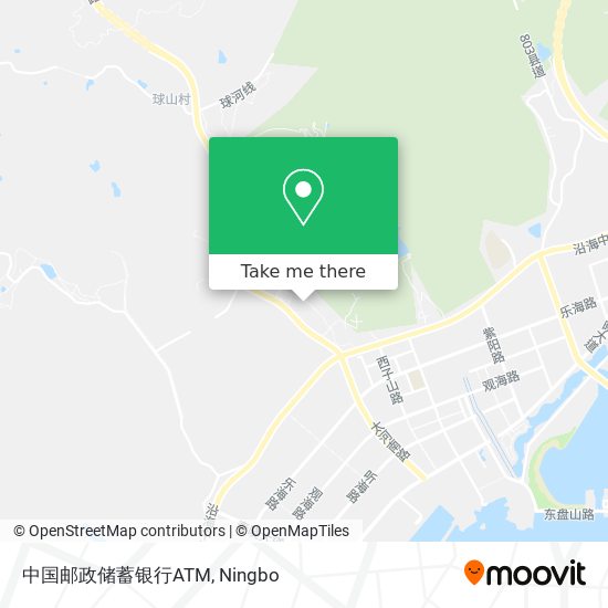 中国邮政储蓄银行ATM map