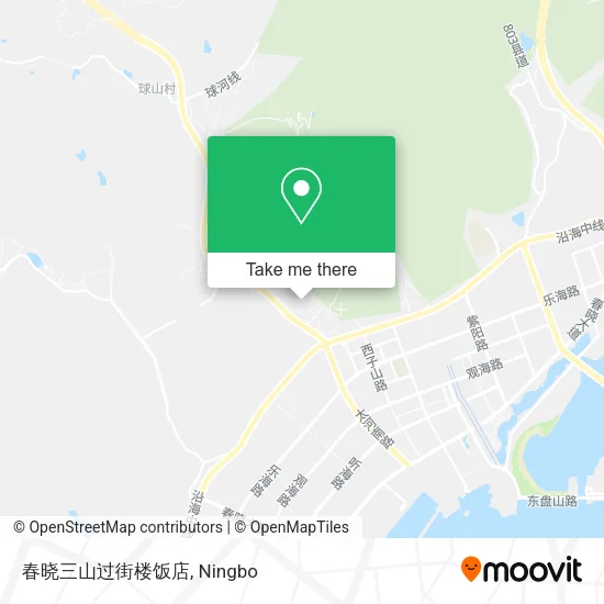 春晓三山过街楼饭店 map