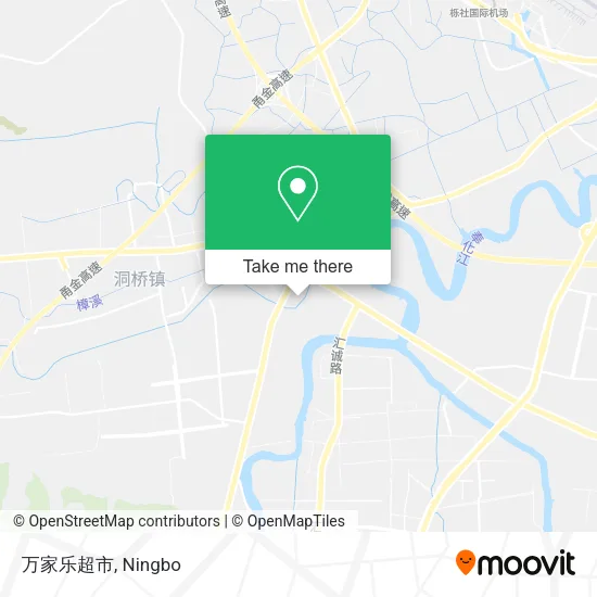 万家乐超市 map