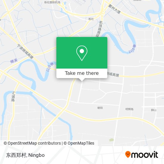 东西郑村 map