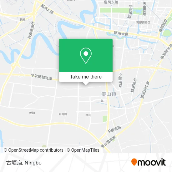 古塘庙 map