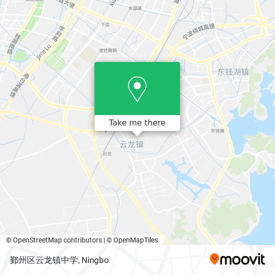 鄞州区云龙镇中学 map