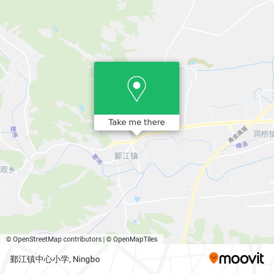 鄞江镇中心小学 map