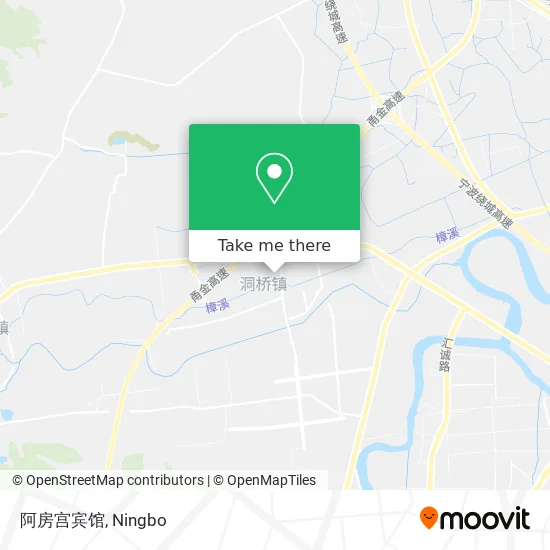 阿房宫宾馆 map