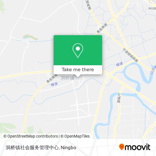 洞桥镇社会服务管理中心 map