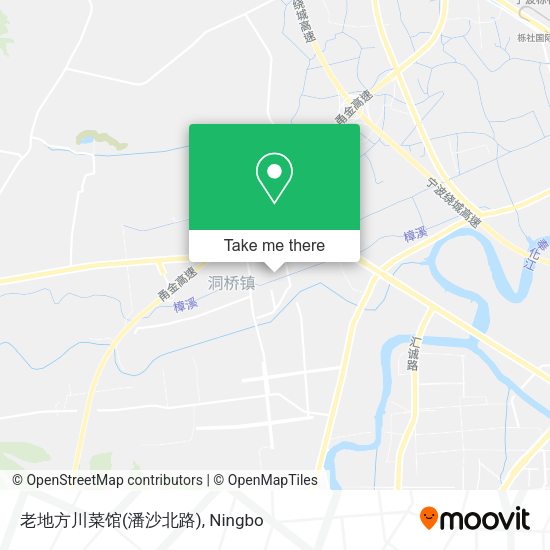 老地方川菜馆(潘沙北路) map