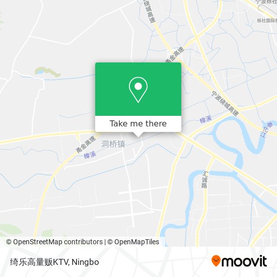 绮乐高量贩KTV map