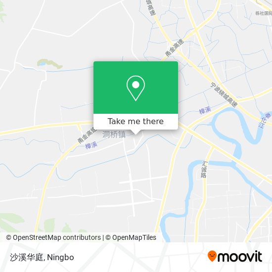 沙溪华庭 map