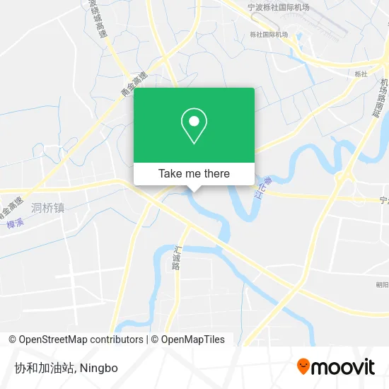 协和加油站 map