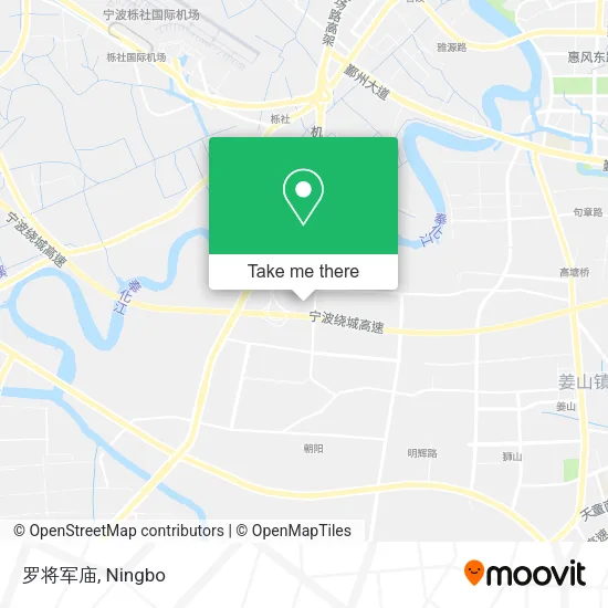 罗将军庙 map