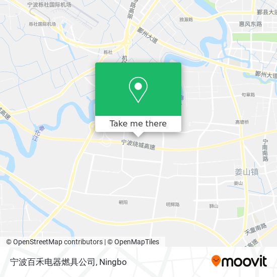 宁波百禾电器燃具公司 map