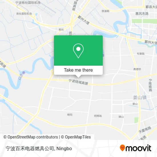 宁波百禾电器燃具公司 map
