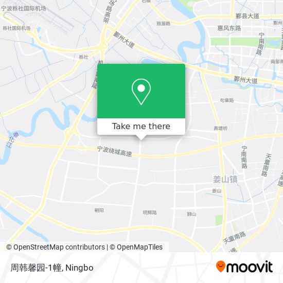 周韩馨园-1幢 map