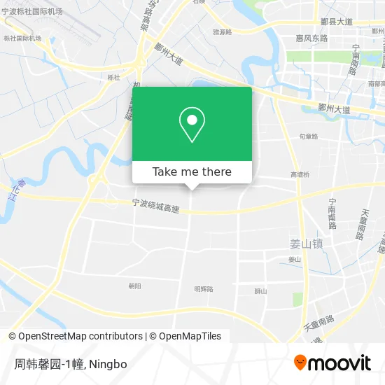 周韩馨园-1幢 map