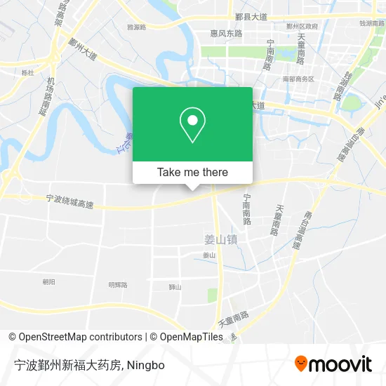 宁波鄞州新福大药房 map
