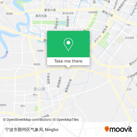 宁波市鄞州区气象局 map