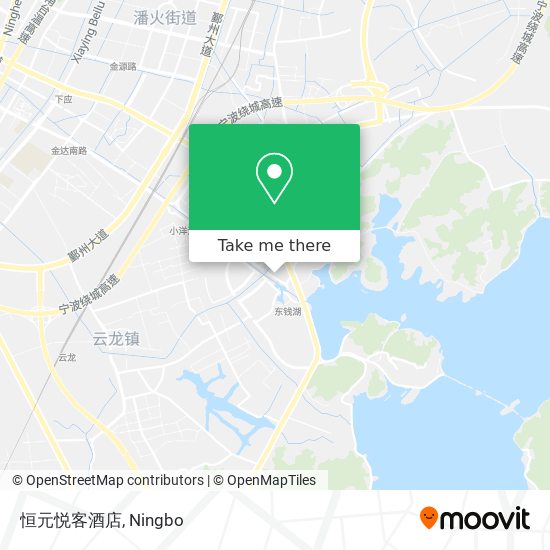 恒元悦客酒店 map