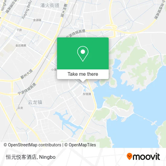 恒元悦客酒店 map