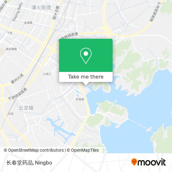 长春堂药品 map