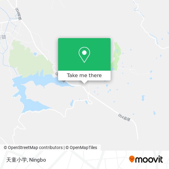 天童小学 map