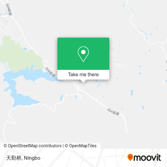 天勤桥 map