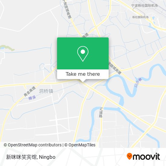 新咪咪笑宾馆 map