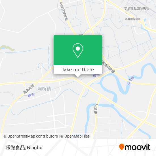 乐微食品 map