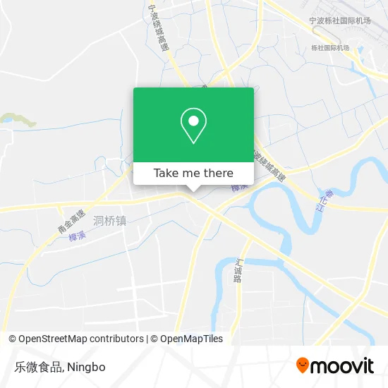 乐微食品 map